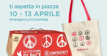La colomba di Emergency in Trentino_Volantino La colomba di Emergency in Trentino_Volantino