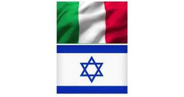 2025-11-04 Due bandiere Ita-Israele