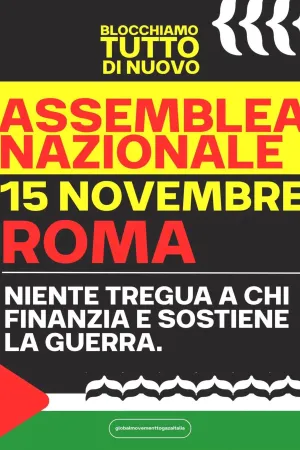 2025-11-15 Assemblea nazionale Non King 2025-11-15 Assemblea nazionale Non King