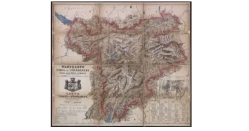 Carta storica del Trentino Alto Adige