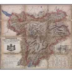 Carta storica del Trentino Alto Adige