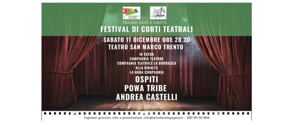 festival di corti teatrali