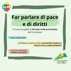 far parlare di pace e di diritti