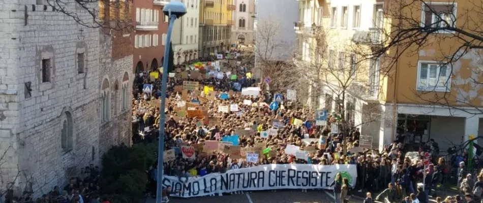 Global Strike del 2019 a Trento Global Strike del 2019 a Trento