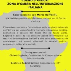 Corno d'Africa: zona d'ombra nell'informazione italiana